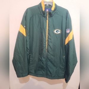 Greenbay Packers jacket size Large.